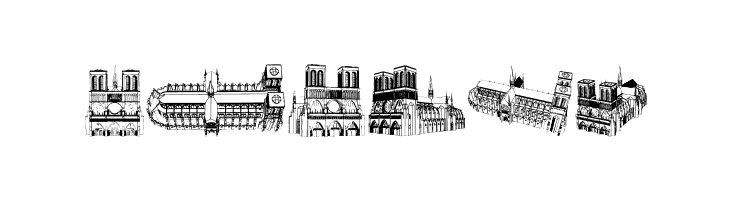 NotreDame de Paris Regular  Free Fonts Download