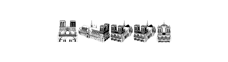 NotreDame de Paris Regular  Free Fonts Download