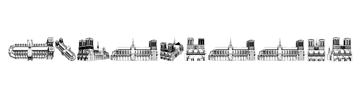 NotreDame de Paris Regular  Free Fonts Download