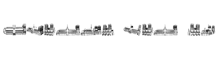 NotreDame de Paris Regular  Free Fonts Download