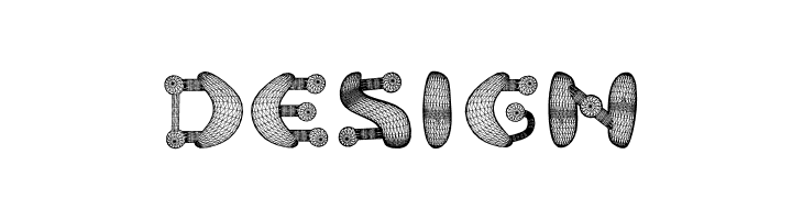 Neuron 3D Regular  Free Fonts Download