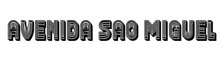 Yogurt Black 3D Regular  Free Fonts Download