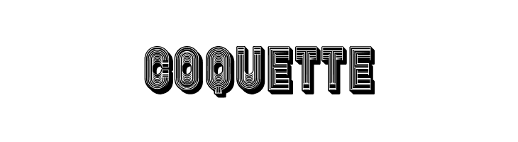 Yogurt Black 3D Regular  Free Fonts Download