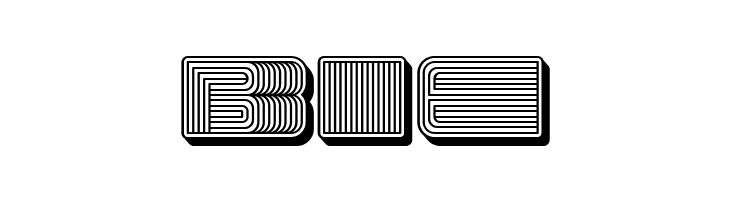 Turkish 3D Regular  Free Fonts Download