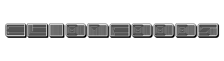 Turkish 3D Inverted Regular  Free Fonts Download