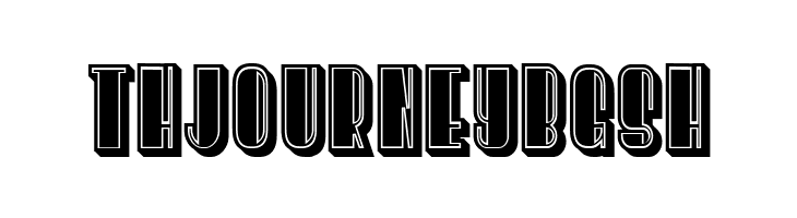 Silence Filled Regular  Free Fonts Download