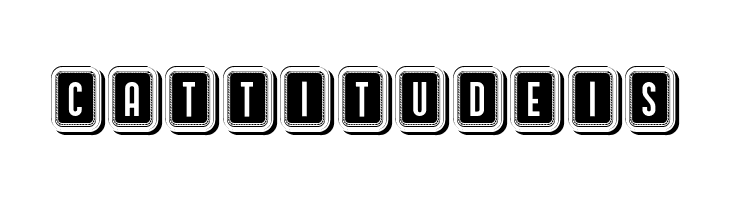 Schwarzenberg Capitals Negative Regular  Free Fonts Download