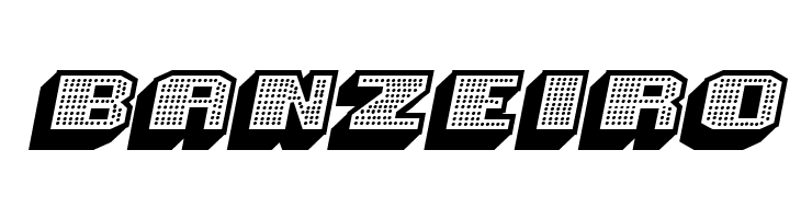 Magia 3D Hollow-Neon Italic  Free Fonts Download