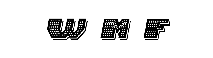 Magia Shadow Neon Italic  Free Fonts Download