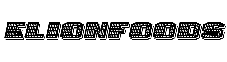 Magia Shadow Neon Italic  Free Fonts Download
