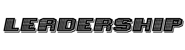 Magia Shadow Neon Italic  Free Fonts Download