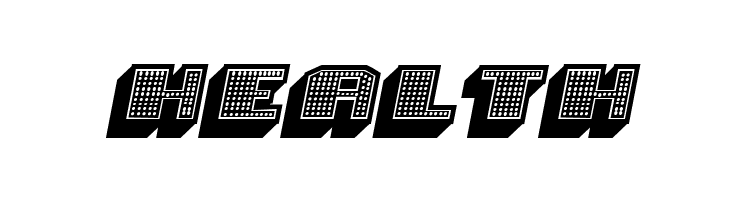 Magia 3D Neon Italic  Free Fonts Download
