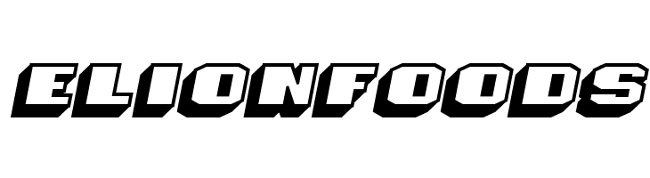 Magia 3D Hollow Italic  Free Fonts Download