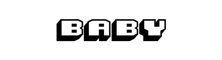 Magia 3D Hollow  Free Fonts Download