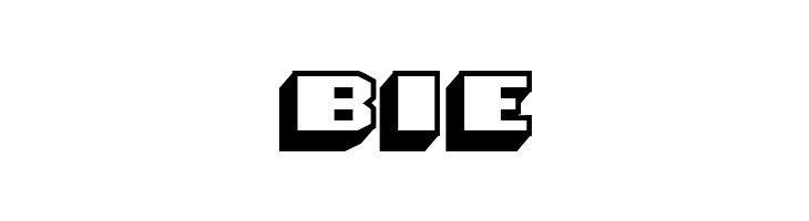 Magia 3D Hollow  Free Fonts Download