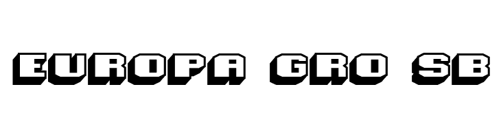 Magia 3D Hollow  Free Fonts Download