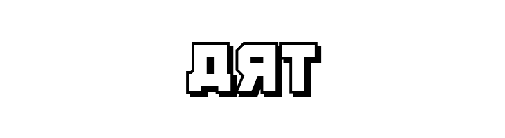 Kalinka Shadow Regular  Free Fonts Download