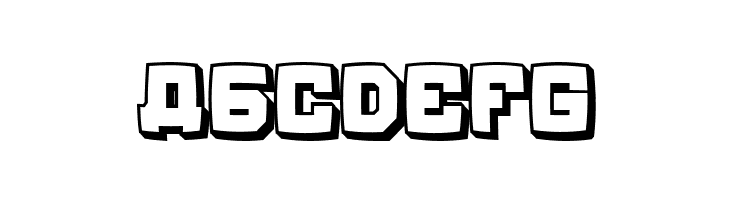 Kalinka Distorted 3D Regular  Free Fonts Download