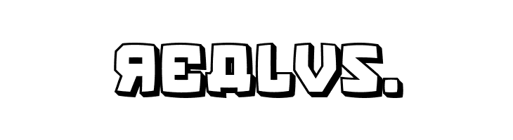 Kalinka Distorted 3D Regular  Free Fonts Download