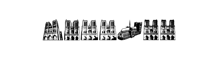 NotreDame Regular  Free Fonts Download