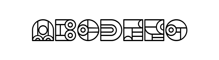 Bonjour Linear Regular  Free Fonts Download