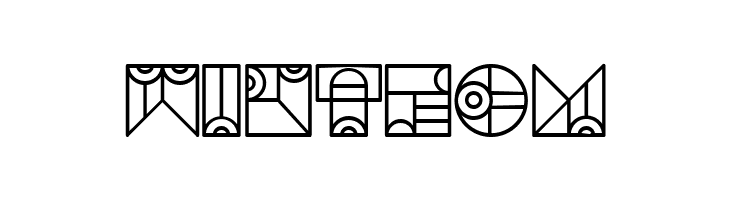 Bonjour Linear Regular  Free Fonts Download