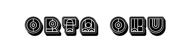 Bonjour 3D Regular  Free Fonts Download