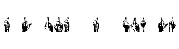 Middle Finger Regular  Free Fonts Download