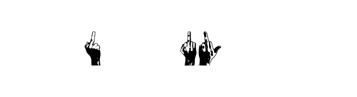 Middle Finger Regular  Free Fonts Download