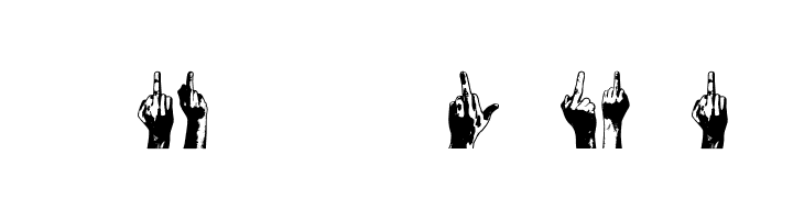 Middle Finger Regular  Free Fonts Download