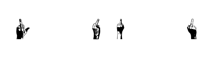 Middle Finger Regular  Free Fonts Download