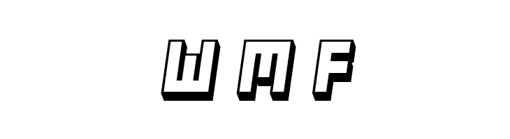 Tricks Hollow Italic  Free Fonts Download