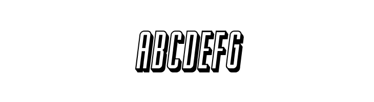 Passionate Relationship 3D Italic  Free Fonts Download