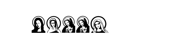 Jungfrau Maria Regular  Free Fonts Download