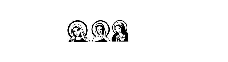 Jungfrau Maria Regular  Free Fonts Download