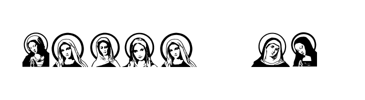 Jungfrau Maria Regular  Free Fonts Download