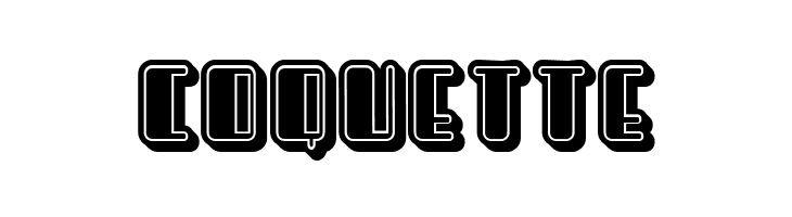 Objective Filled Regular  Free Fonts Download