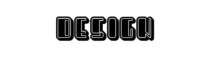 Objective Filled Regular  Free Fonts Download