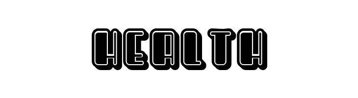 Objective Filled Regular  Free Fonts Download