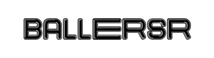 Elastic Letters Filled Regular  Free Fonts Download