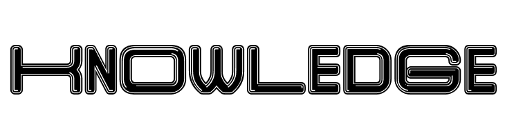 Elastic Letters Filled Regular  Free Fonts Download