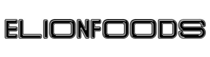 Elastic Letters Filled Regular  Free Fonts Download