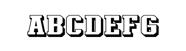 Silicone Hollow Regular  Free Fonts Download