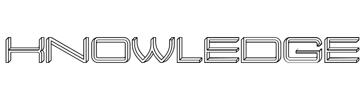 Illusion Hollow Regular  Free Fonts Download