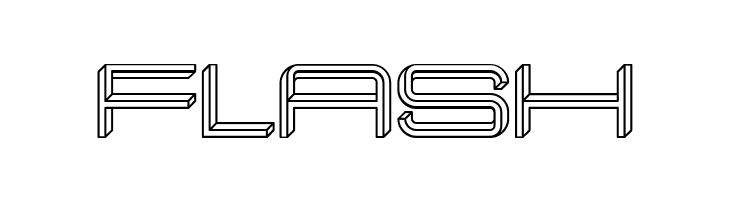 Illusion Hollow Regular  Free Fonts Download