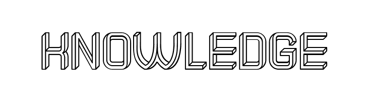 Illusion Hollow Condensed Regular  Free Fonts Download