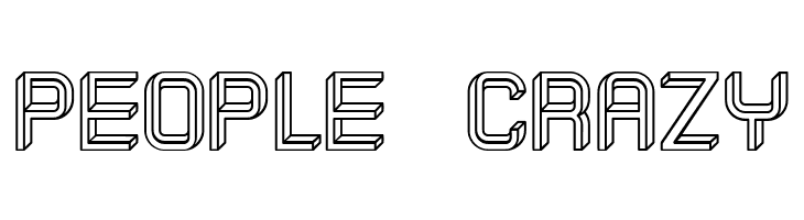 Illusion Hollow Condensed Regular  Free Fonts Download