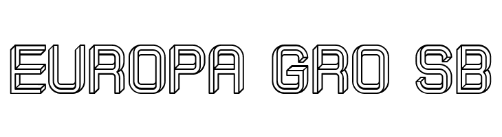 Illusion Hollow Condensed Regular  Free Fonts Download
