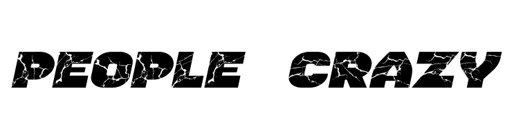 Housebreak Ext Grunged Italic  Free Fonts Download