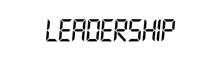 Technology Italic  Free Fonts Download